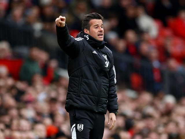 Fulham manager Marco Silva reacts on March 19, 2023