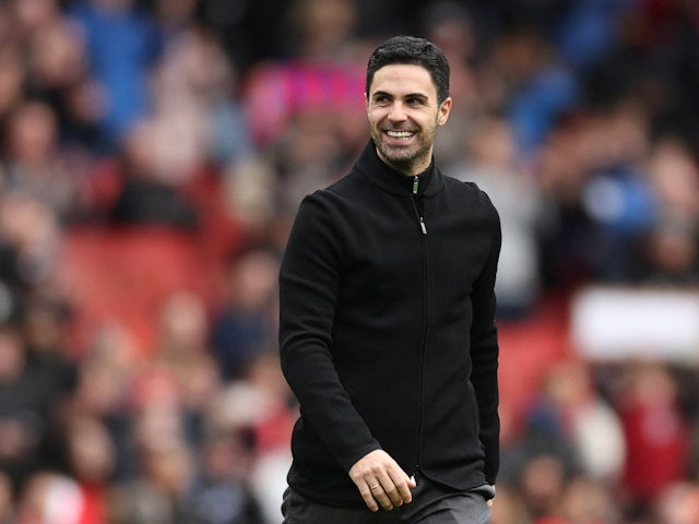 Arsenal manager Mikel Arteta pictured on March 19, 2023