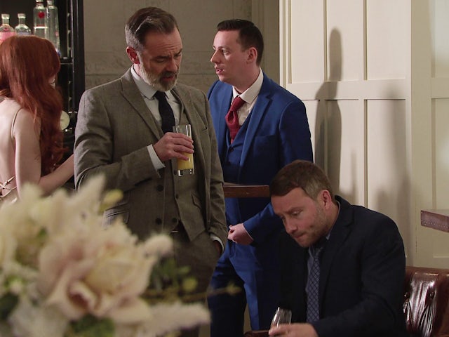 Billy and Paul on Coronation Street on March 27, 2023