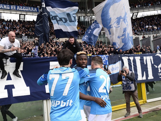 This weekend's Serie A permutations: Napoli looking to seal historic title