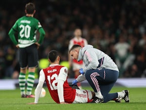Arsenal injury, suspension list vs. Crystal Palace