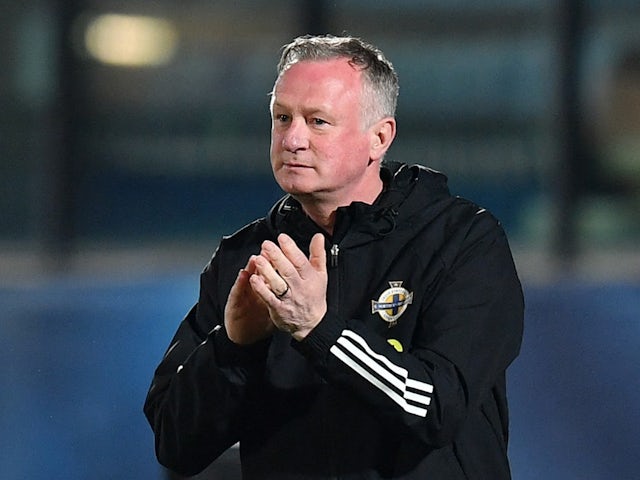 Northern Ireland manager Michael O'Neill on March 23, 2023