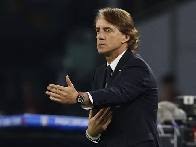 L'allenatore dell'Italia Roberto Mancini è nella foto il 23 marzo 2023