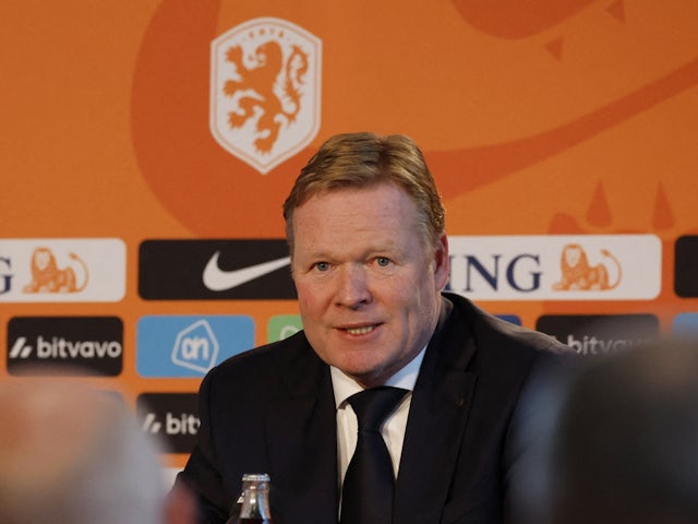 Netherlands head coach Ronald Koeman pictured during a press conference on January 23, 2023