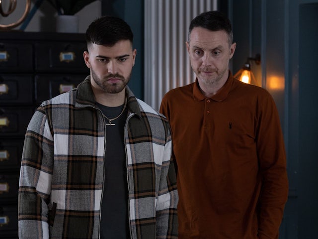 Romeo and James on Hollyoaks on April 5, 2023