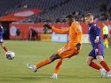 Yerson Mosquera in action for FC Cincinnati in March 2023.
