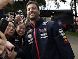 Daniel Ricciardo at the Australian GP on March 30, 2023
