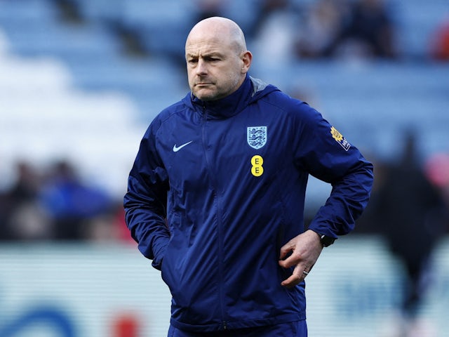 Lee Carsley, trenér Anglie do 21 let, před zápasem 25. března 2023