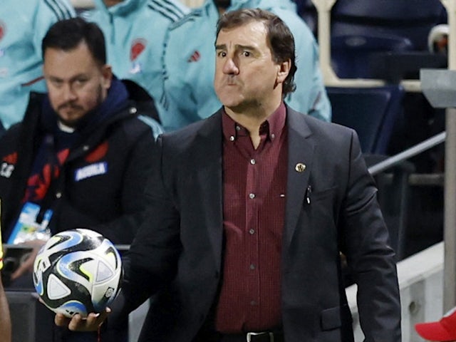 Colombia coach Nestor Lorenzo on March 28, 2023