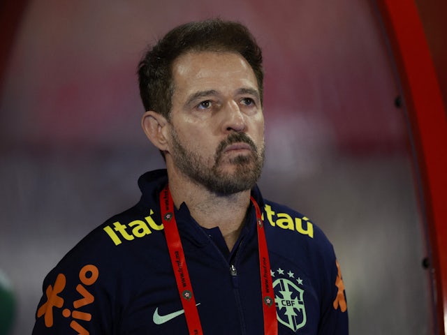 Brazil coach Ramon Menezes on March 25, 2023