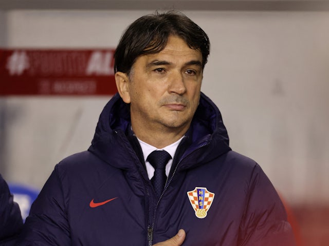Croatia coach Zlatko Dalic on March 25, 2023