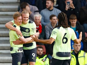Haaland nets brace as Man City crush Southampton