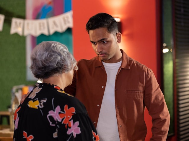 Misbah and Imran on Hollyoaks on April 21, 2023