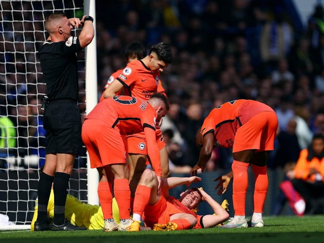 Brighton suffer Ferguson, Veltman injury blows ahead of Man United FA Cup tie