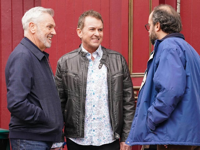 Rocky, Alfie and Reiss on EastEnders on May 4, 2023