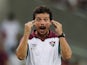 Fluminense coach Fernando Diniz reacts on April 18, 2023