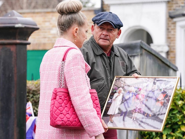 Linda and Billy on EastEnders on May 4, 2023