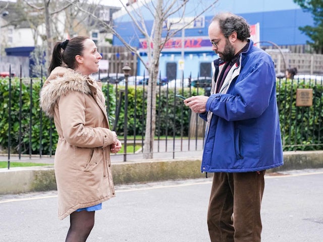 Sonia and Reiss on EastEnders on May 4, 2023