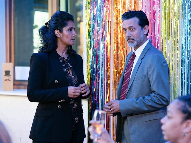 Suki and Nish on EastEnders on May 9, 2023