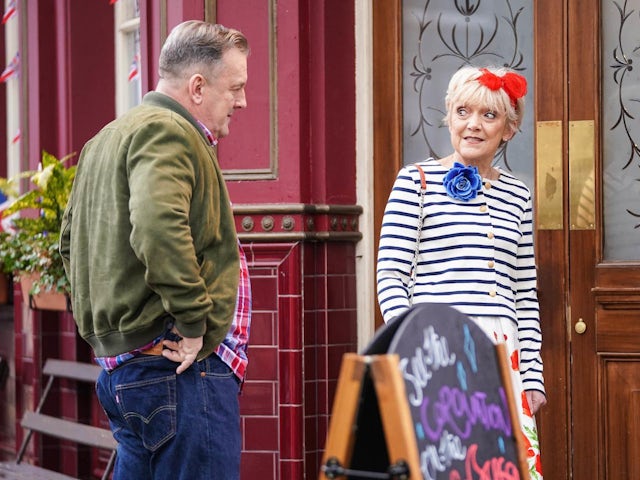Harvey and Jean on EastEnders on May 8, 2023