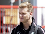 Mick Schumacher at the Azerbaijan Grand Prix on April 27, 2023