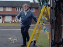 Ricky Tomlinson as Bobby Grant in Brookside filming for Eurovision 2023