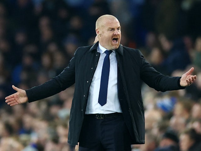 Everton manager Sean Dyche pictured on April 27, 2023