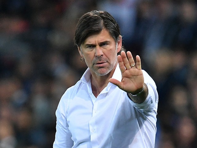 L'allenatore dell'Udinese Andrea Sutil il 4 maggio 2023