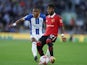 Manchester United's Fred in action against Brighton & Hove Albion on May 4, 2023