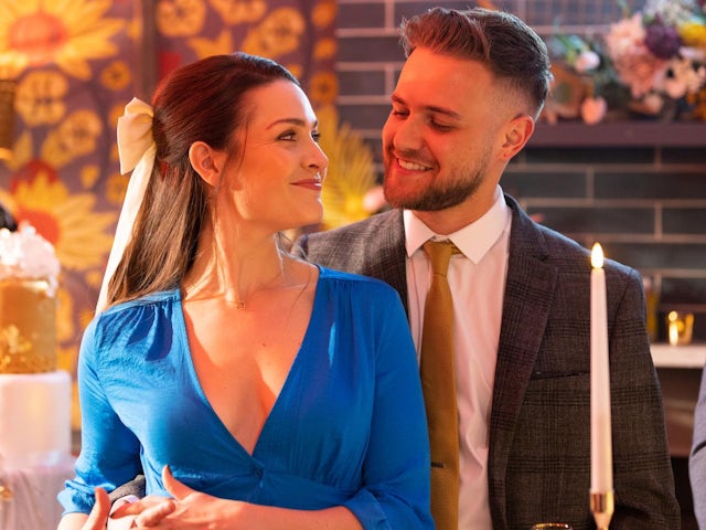 Ethan and Sienna on Hollyoaks on May 19, 2023