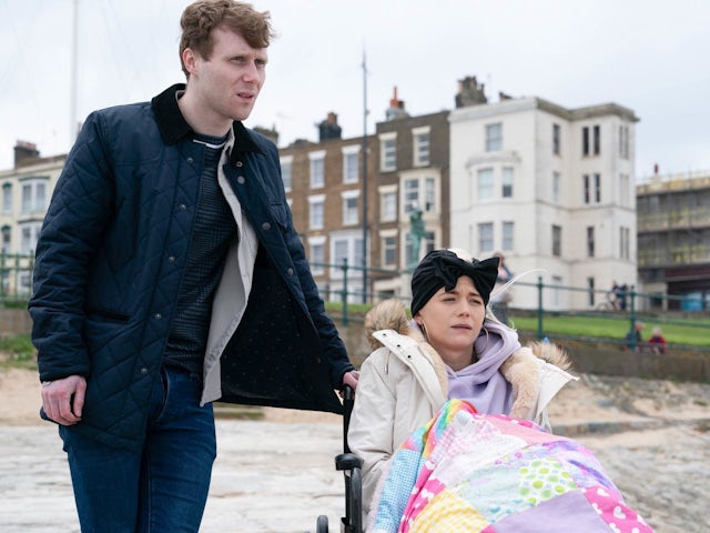 Jay and Lola on EastEnders on May 18, 2023