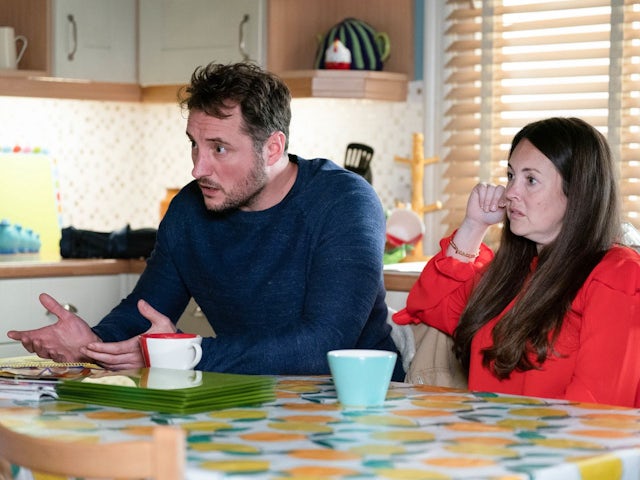 Martin and Stacey on EastEnders on May 17, 2023