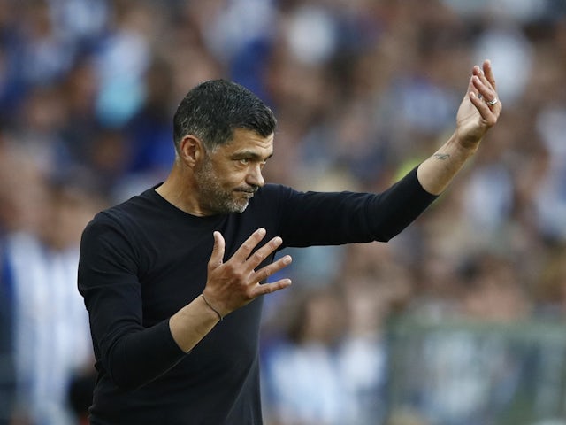 Porto coach Sergio Conceicao on April 30, 2023