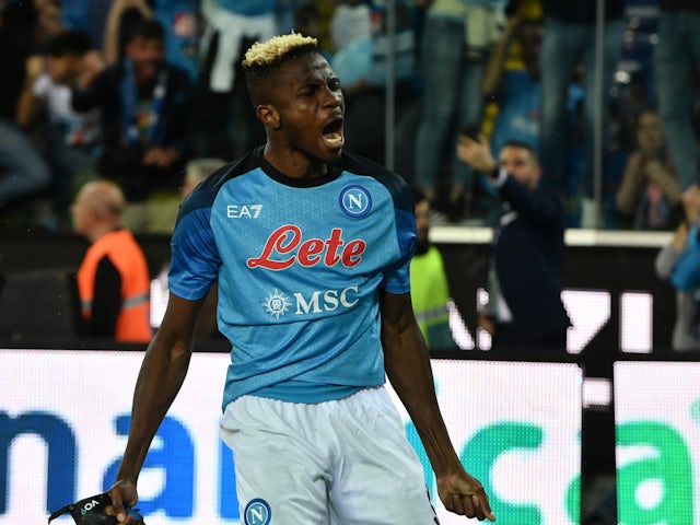 Napoli president rules Chelsea, Man United out of Osimhen race