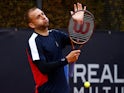 Dan Evans in action at the Italian Open on May 13, 2023