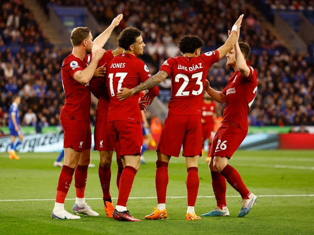 Jones nets brace as Liverpool crush sorry Leicester