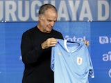 New Uruguay coach Marcelo Bielsa during press conference on May 17, 2023