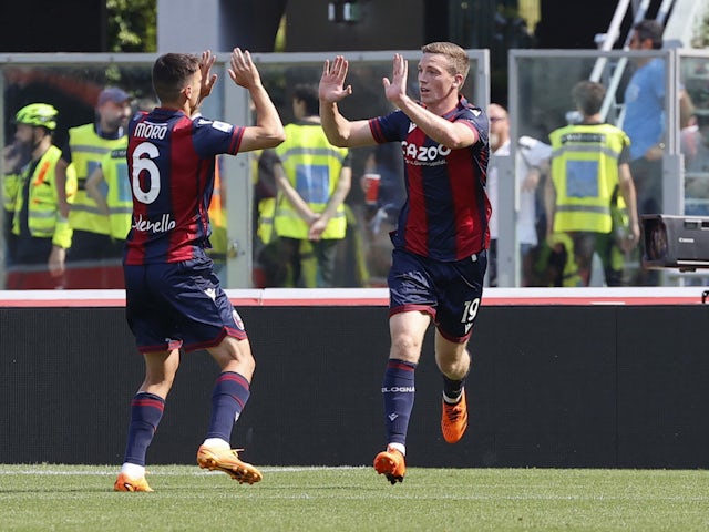 Juventus, Napoli 'tracking Bologna and Scotland midfielder Lewis Ferguson'