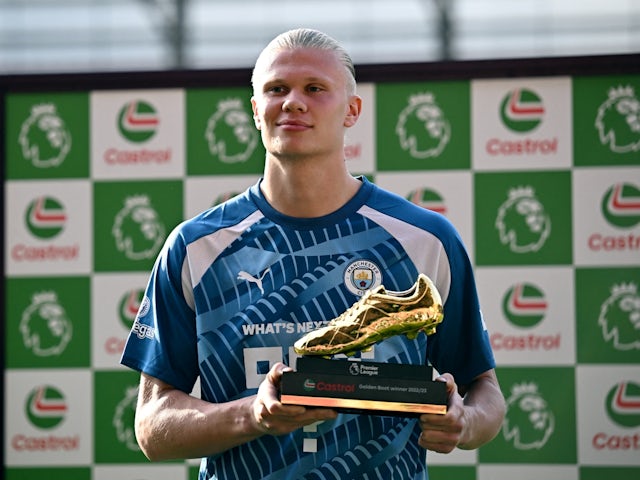 Haaland wins Premier League Golden Boot award