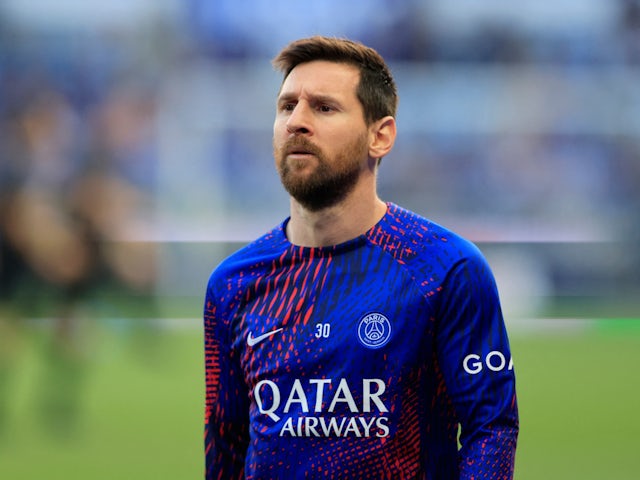 Útočník Paris Saint-Germain Lionel Messi sa pripravuje na 27. mája 2023