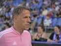 Inter Miami head coach Phil Neville is seen at Stade Saputo on May 28, 2023