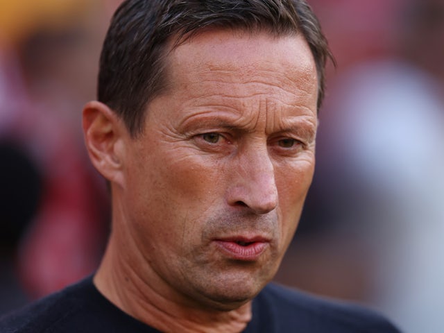 Benfica coach Roger Schmidt during the match on May 27, 2023
