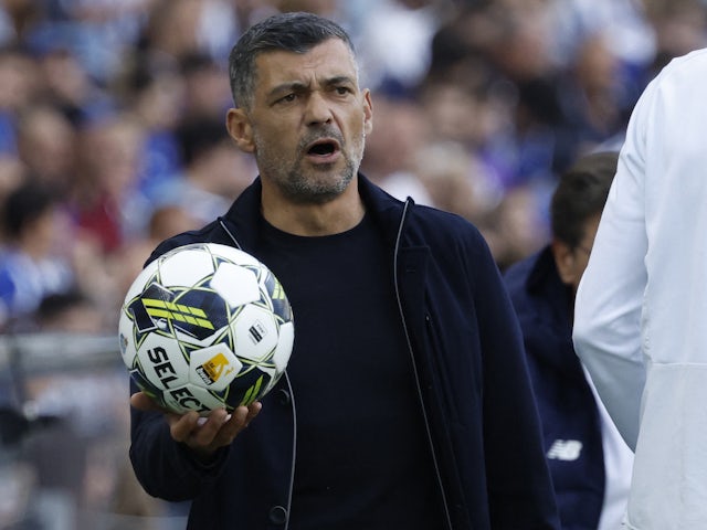 Porto coach Sergio Conceicao during the match on May 27, 2023