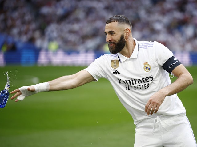 Real Madrid forward Karim Benzema pictured on June 4, 2023