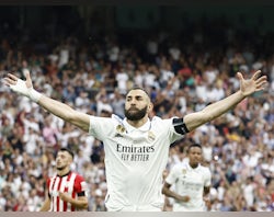 Karim Benzema scores on farewell appearance for Real Madrid