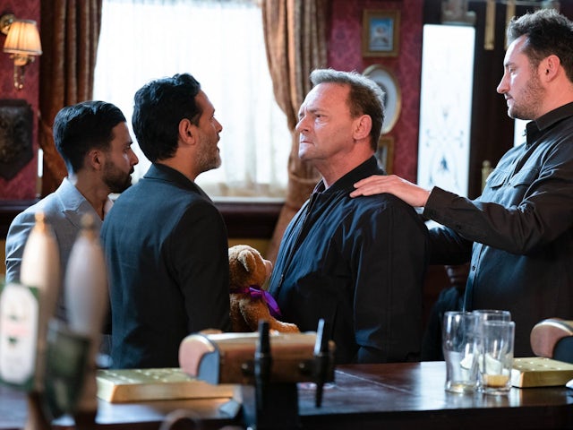 Nish and Billy on EastEnders on May 29, 2023