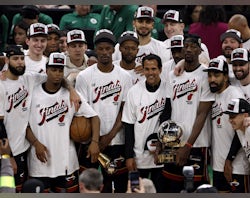 Miami Heat halt historic Boston Celtics comeback to book place in NBA Finals