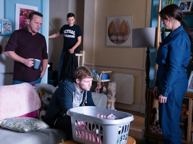Ben, Will, Jay and Honey on EastEnders on May 29, 2023