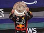 Max Verstappen celebrates winning the Spanish GP on June 4, 2023
