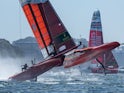 Diego Botin of Spain's SailGP in action in February 2023